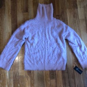 Inc. pink very soft turtleneck sweater